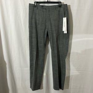 Gray Calvin Klein Dress Pants New With Tags  NWT (36x29 slim fit)